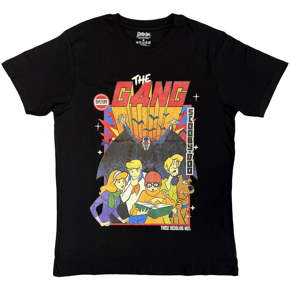 ScoobyDoo - The Gang Herren TShirt - Schwarz